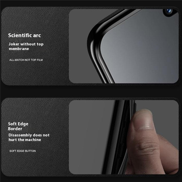 For Huawei nova 13 Pro 5G Case Drop Resistant PU Leather+TPU Phone Cover - Black