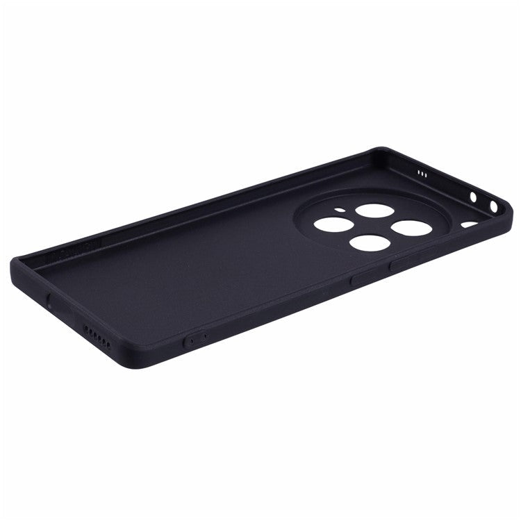 For Infinix Zero 40 5G Case Precise Cut-Outs Straight Edge TPU Shockproof Phone Cover - Black