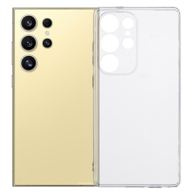 For Samsung Galaxy S25 Ultra Case Watermark-Free 2.0mm Clear Phone TPU Cover