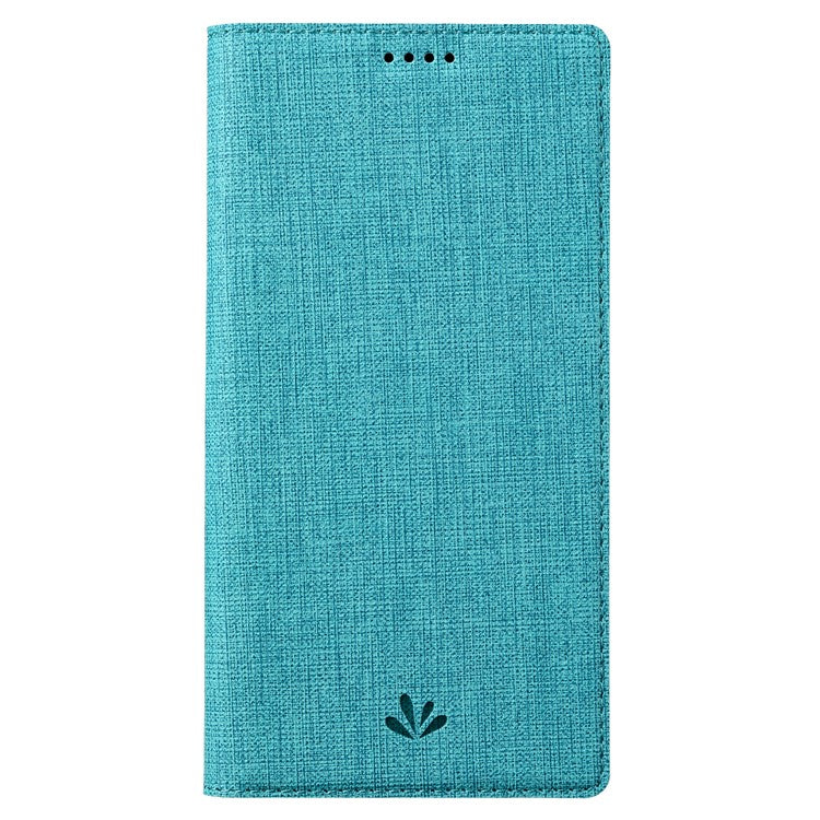 VILI DMX Series for OnePlus 10T 5G / Ace Pro 5G Card Slot Folio Flip Cover Magnetic Auto-absorbed PU Leather Stand Case - Blue