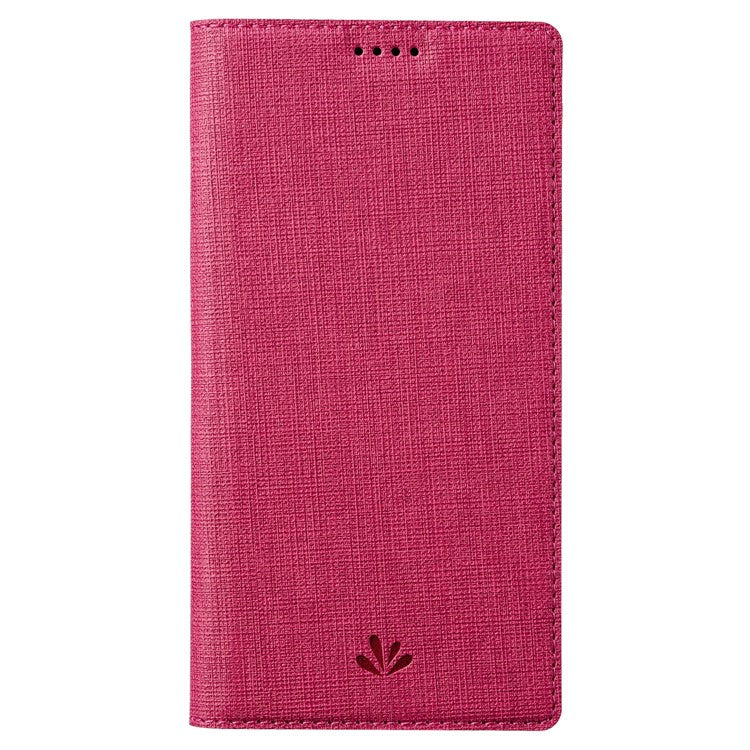 VILI DMX Series for OnePlus 10T 5G / Ace Pro 5G Card Slot Folio Flip Cover Magnetic Auto-absorbed PU Leather Stand Case - Rose
