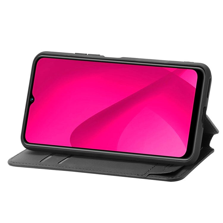 CASENEO RFID Blocking Phone Case For Xiaomi Redmi 14C 4G / 14R 5G / Poco C75 4G Wallet Leather Cover Pattern Print - Iridescent Cloud