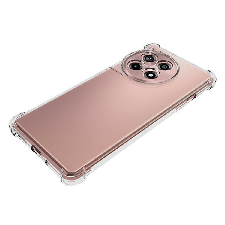 WANLONFENG WL Series for OnePlus Ace 3 5G TPU Case 2.0mm Phone Cover with Tempered Glass Film