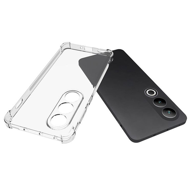 WANLONFENG WL Series For OnePlus Ace 3V 5G TPU Case 2.0mm Phone Cover with Tempered Glass Film