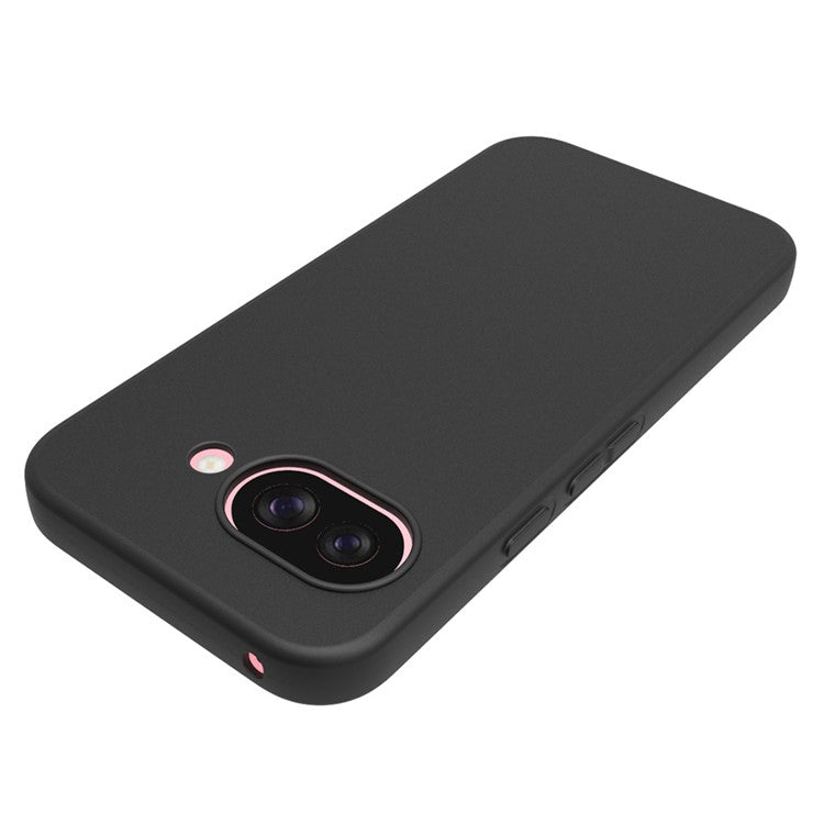 10Pcs / Pack For Google Pixel 9a Case Anti-Fingerprint Soft TPU Protective Cover - Black
