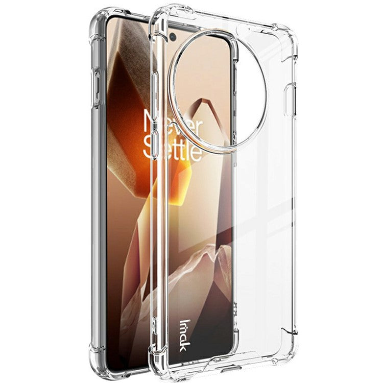 IMAK For OnePlus 13 Case PC+TPU Shockproof Clear Phone Cover