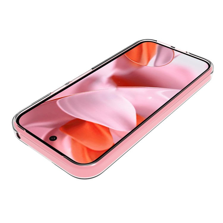 10Pcs / Pack For Google Pixel 9a Clear Case Watermark-Free TPU Protective Cover