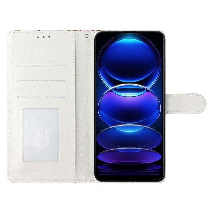 For Samsung Galaxy A36 5G Case PU Leather Wallet Phone Cover 3D Pattern Printing - Smoking Skeleton