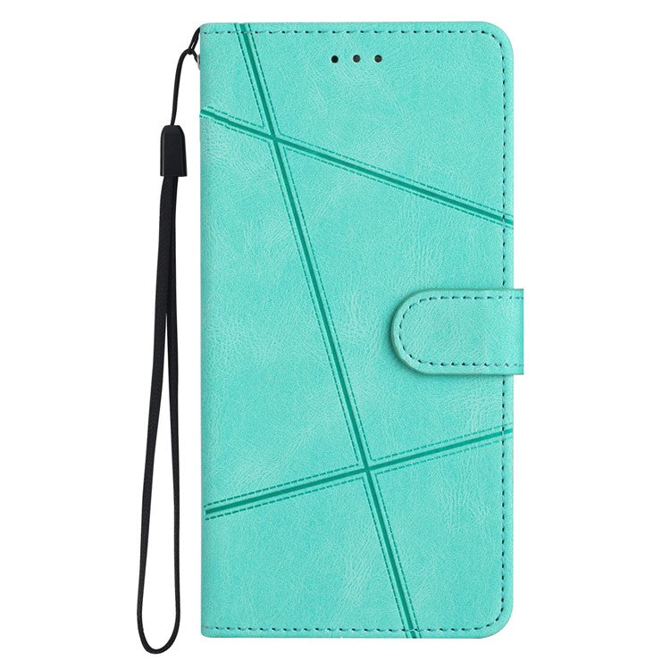 For Google Pixel 9a Case Crazy Horse Texture PU Leather Wallet Stand Phone Cover - Green
