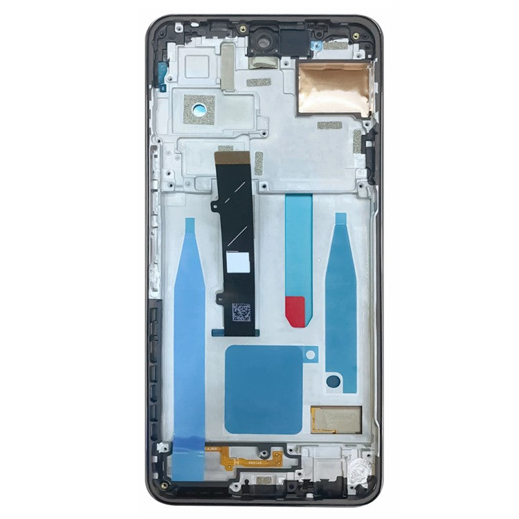 For TECNO Camon 18 Premier CH9 Grade C LCD Screen and Digitizer Assembly + Frame Part (TFT Technology) (Without Logo) - Black