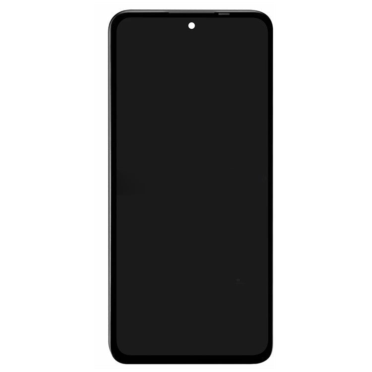 For TECNO Camon 18 Premier CH9 OEM Grade S OLED Screen and Digitizer Assembly + Frame (Without Logo) - Black