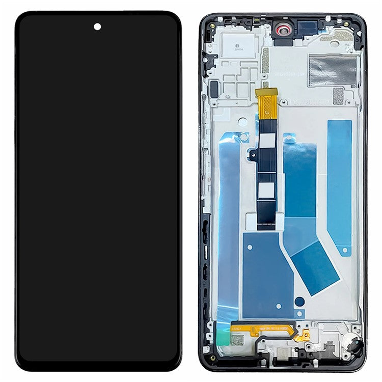 For TECNO Camon 19 Pro 4G Ci8 Grade C LCD Screen and Digitizer Assembly + Frame Part (Without Logo)