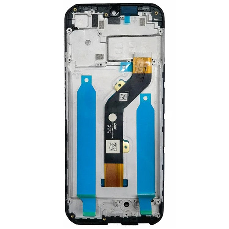 For TECNO Pop 5 Pro 4G BD4j Grade C LCD Screen and Digitizer Assembly + Frame Part (Without Logo)