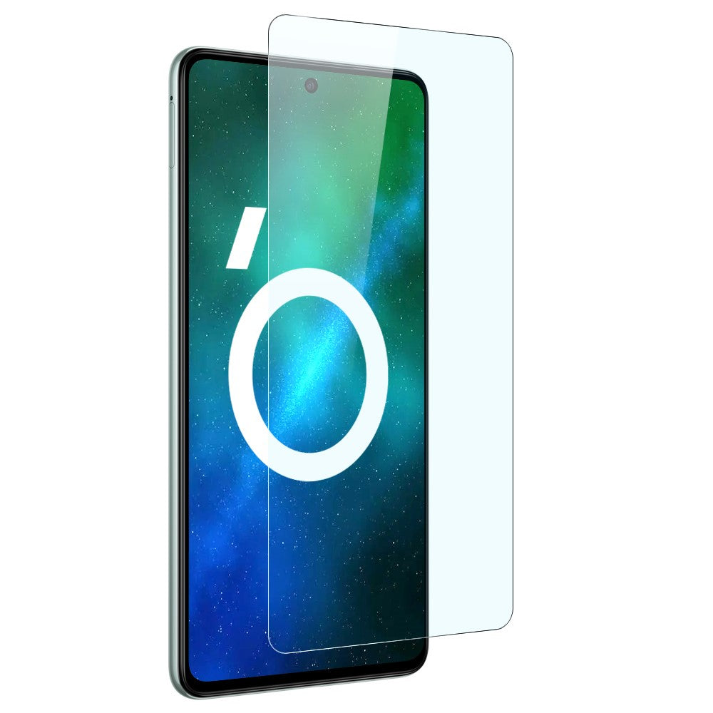 NORTHJO 2 in 1 TPU Phone Case + Tempered Glass Screen Protector for Samsung Galaxy M53 5G, Full Protection Anti-Drop Transparent Phone Cover