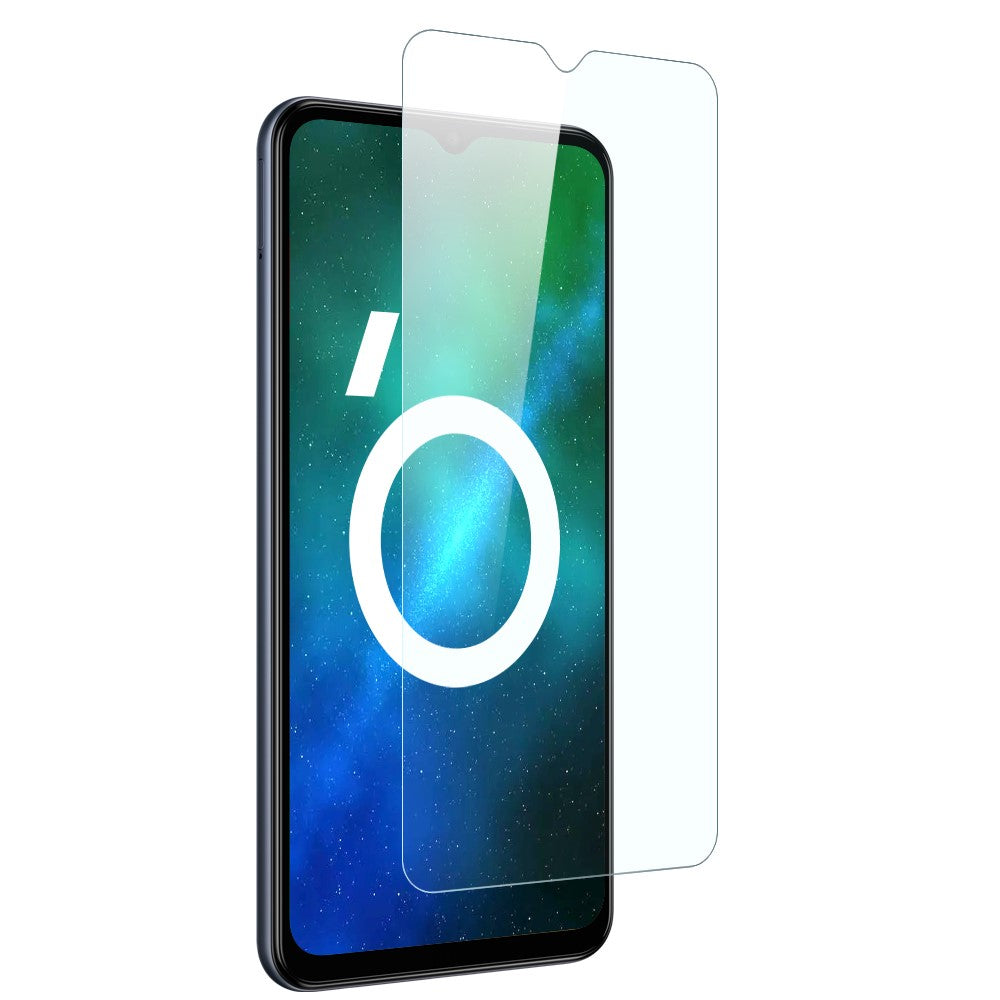 NORTHJO TPU Shockproof Case for Samsung Galaxy M33 5G (Global Version) 2 in 1 Transparent Anti-Drop Phone Case with Tempered Glass Screen Protector