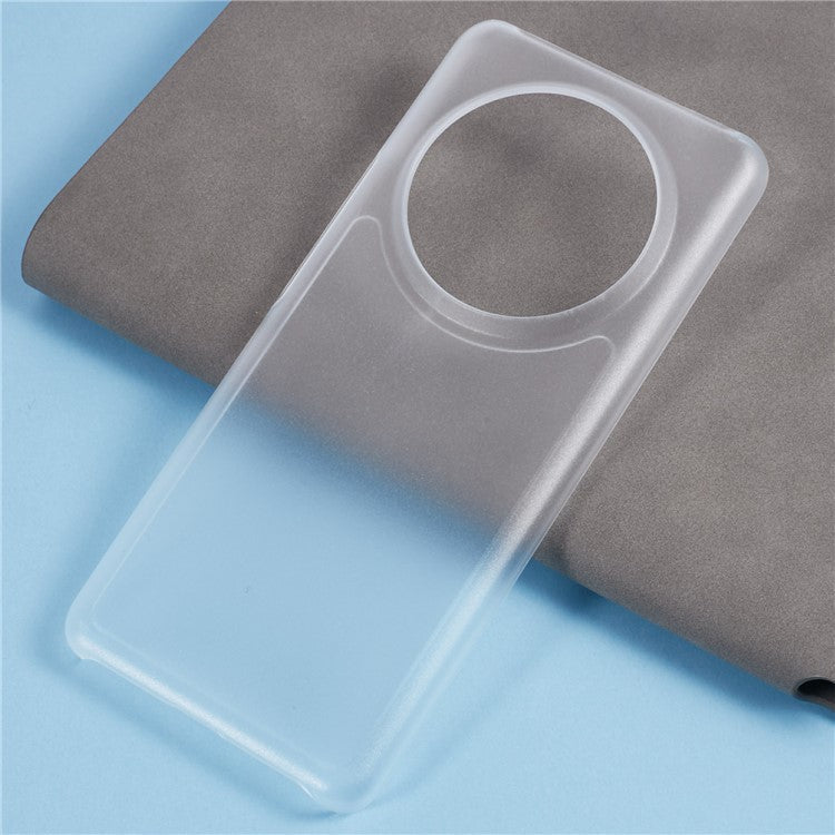 Case For Xiaomi Redmi 14C 4G / 14R 5G / Poco C75 4G Hard PC Frosted Minimalist Phone Cover - Transparent