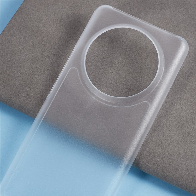 Case For Xiaomi Redmi 14C 4G / 14R 5G / Poco C75 4G Hard PC Frosted Minimalist Phone Cover - Transparent