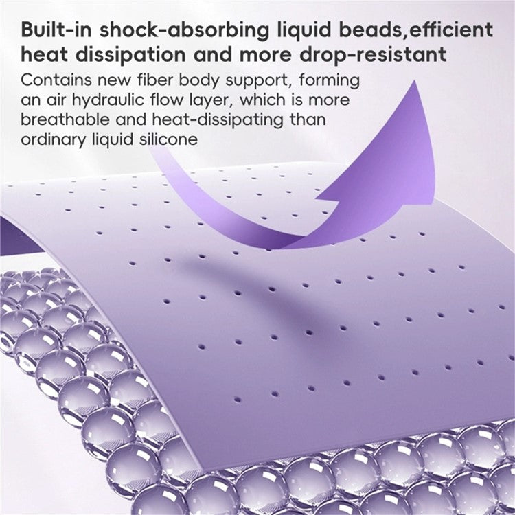 For iPhone 16 Pro Case Compatible with MagSafe Liquid Silicone Anti-Drop Phone Cover - Light Pink