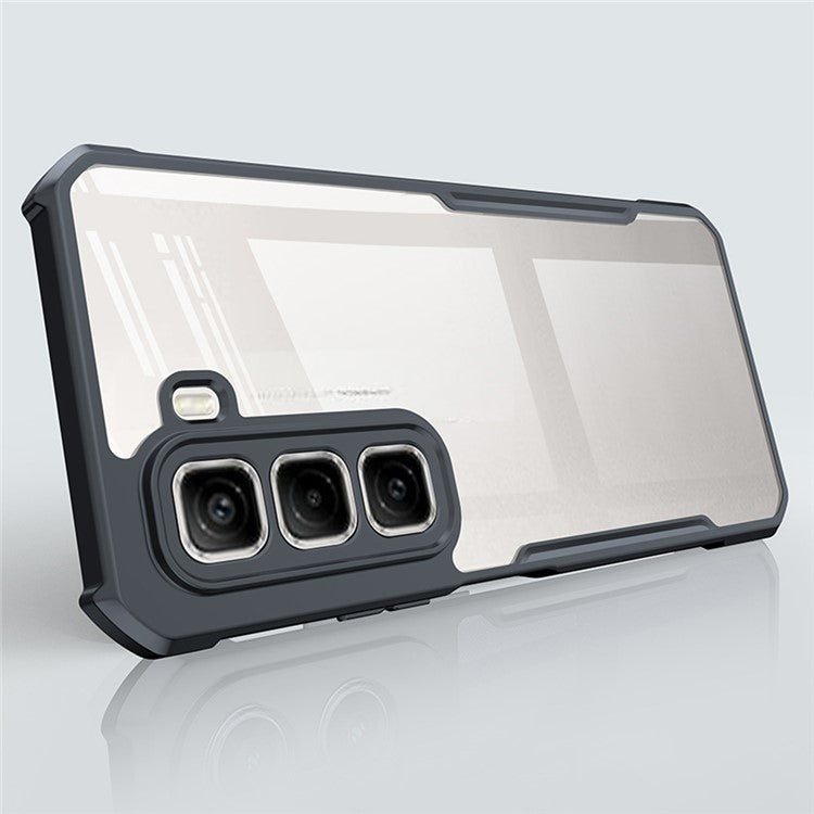 XUNDD For Infinix Hot 50 4G Case Dropproof TPU + Acrylic Clear Back Phone Cover