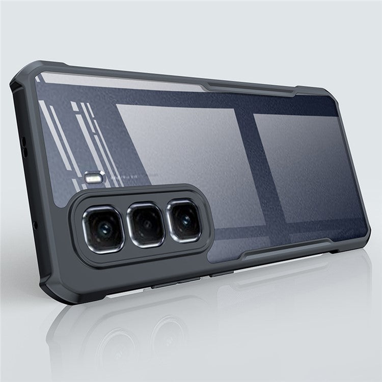 XUNDD For Infinix Hot 50 Pro+ 4G Case Dropproof TPU + Acrylic Clear Back Phone Cover