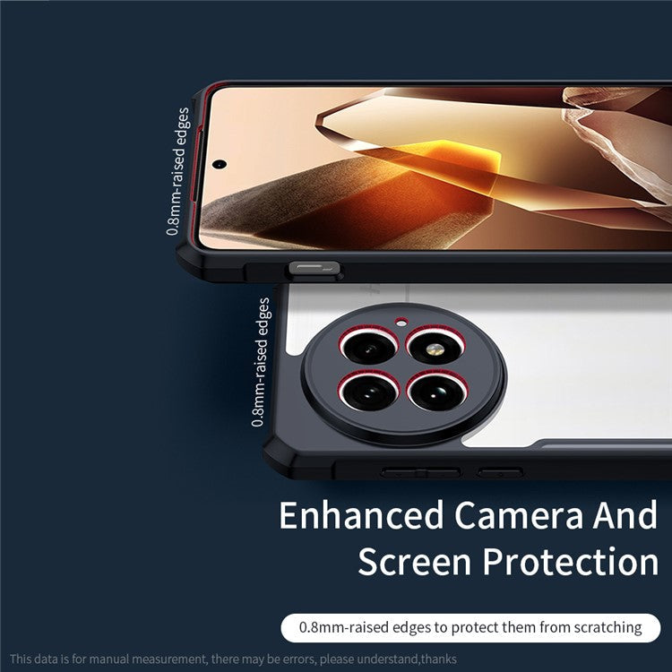 XUNDD For OnePlus 13 Case Dropproof TPU + Acrylic Clear Back Phone Cover