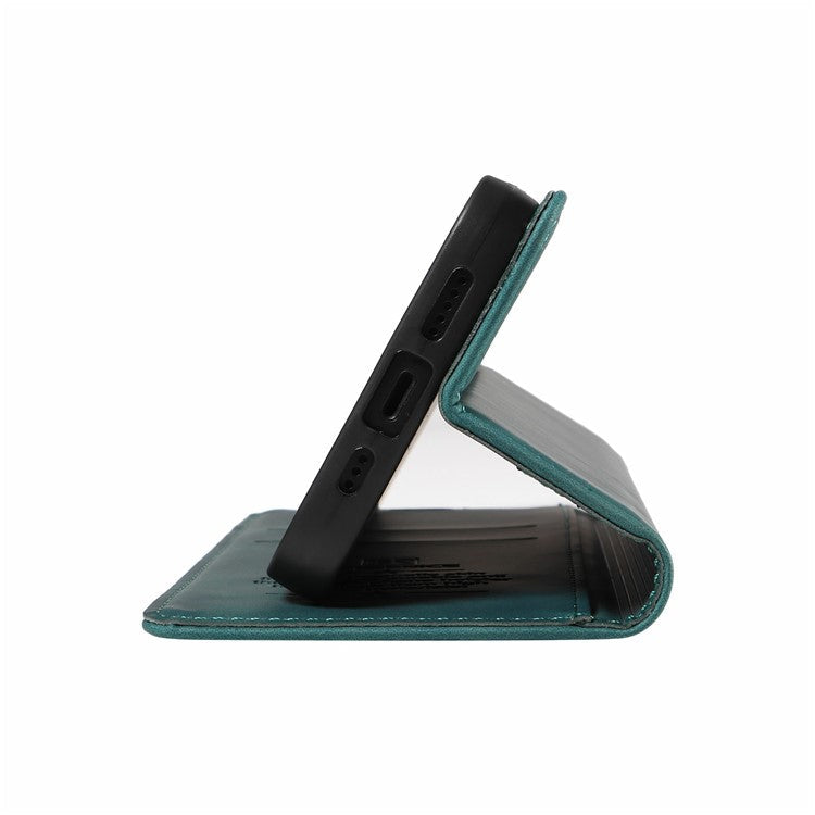 BETOPNICE 003 Wallet Case for Infinix Smart 8 Plus / Smart 8 Pro 4G / Smart 8 4G / Hot 40i / TECNO Spark Go 2024 4G Leather Phone Cover - Green