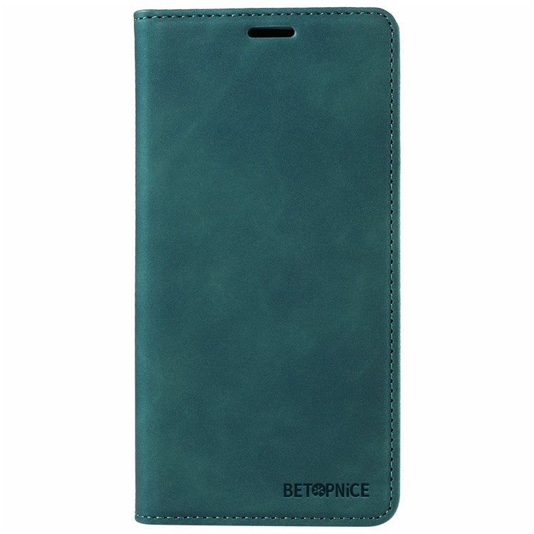 BETOPNICE 003 Wallet Case for Infinix Smart 8 Plus / Smart 8 Pro 4G / Smart 8 4G / Hot 40i / TECNO Spark Go 2024 4G Leather Phone Cover - Green