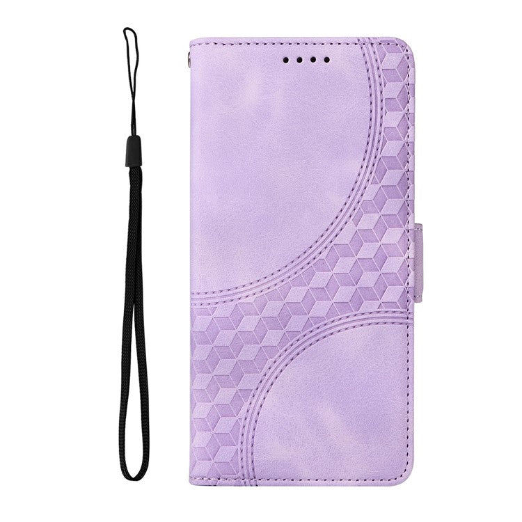 Leather Case for Infinix Smart 8 Plus / Smart 8 Pro 4G / Smart 8 4G / Hot 40i / TECNO Spark 20 / Spark Go 2024 4G Phone Cover - Purple