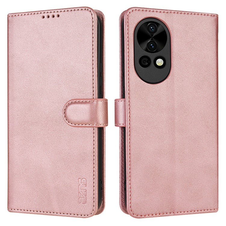 AZNS For Huawei nova 13 Case PU Leather Wallet Phone Cover - Rose Gold
