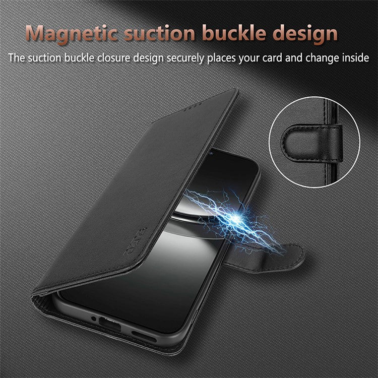 AZNS For Huawei nova 13 Pro 5G Case PU Leather Wallet Phone Cover - Brown