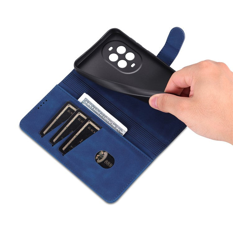 AZNS For Huawei nova 13 Pro 5G Case PU Leather Wallet Phone Cover - Blue