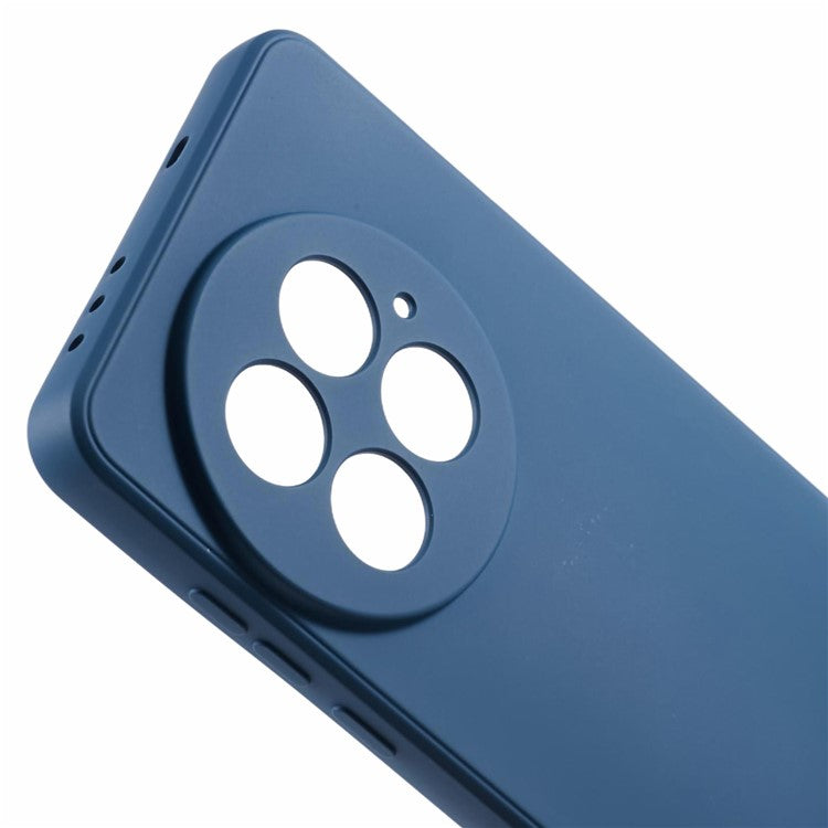 For OnePlus 13 Case TPU Back Soft Anti-Scratch Fiber Lining Phone Cover - Sapphire