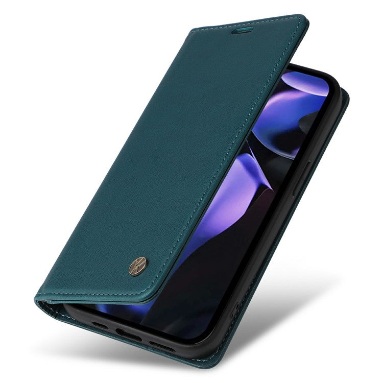 YIKATU YK-001 For Google Pixel 9a Case Stand Leather Phone Cover Strong Magnetic Closure - Green