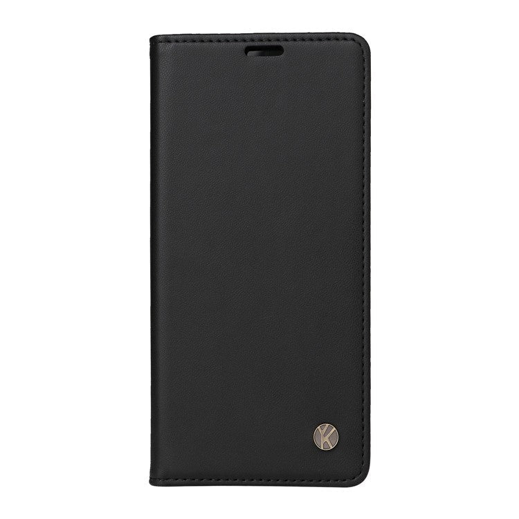 YIKATU YK-001 For Google Pixel 9a Case Stand Leather Phone Cover Strong Magnetic Closure - Black