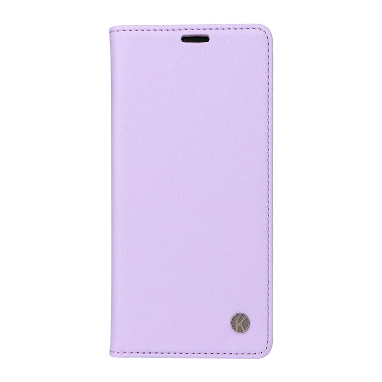YIKATU YK-001 For Google Pixel 9a Case Stand Leather Phone Cover Strong Magnetic Closure - Light Purple