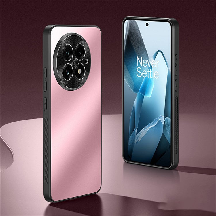 For OnePlus 13 Case CD Veins PC+TPU Anti-Slip Phone Back Cover - Plum