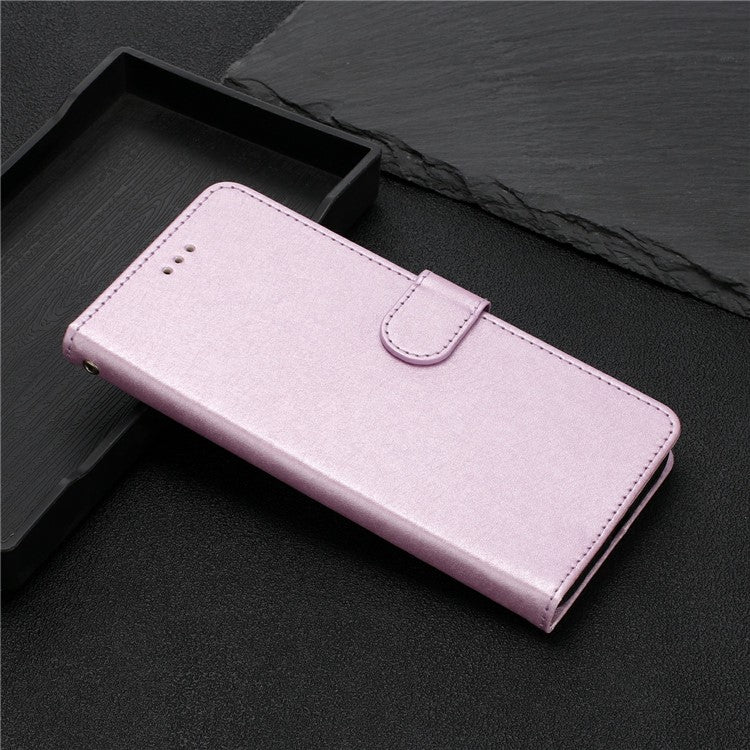 For OnePlus 13 Wallet Case Leather Folio Phone Cover Magnetic Clasp - Light Purple