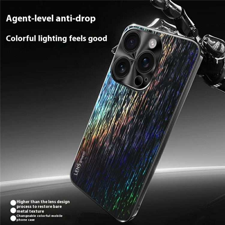 For iPhone 16 Pro Colorful Phone Case Ultra Slim Dropproof Hard PC Back Cover - Green