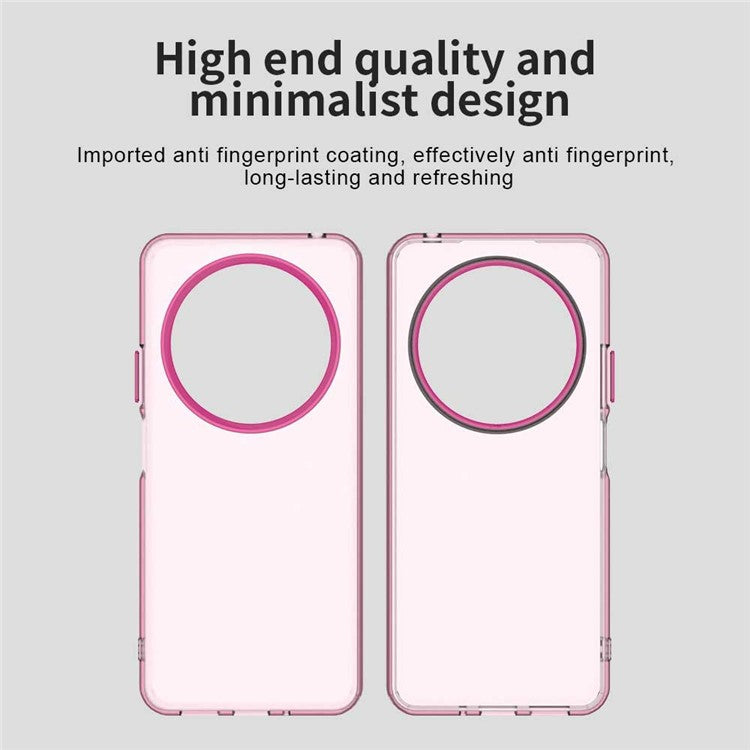 Phone Case for Xiaomi Poco C75 4G / Redmi 14C 4G / 14R 5G / A3 Pro 4G / A4 5G PC+TPU+PET Matte Back Cover - Red