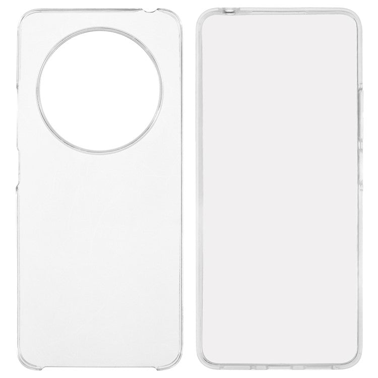For Xiaomi Poco C75 4G / 14C 4G / 14R 5G Case TPU Frame Clear Acrylic Back Phone Cover with PET Film