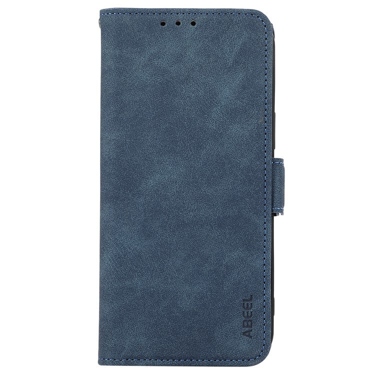 ABEEL For Google Pixel 9a Case PU Leather Folio Stand View RFID Blocking Phone Cover - Blue