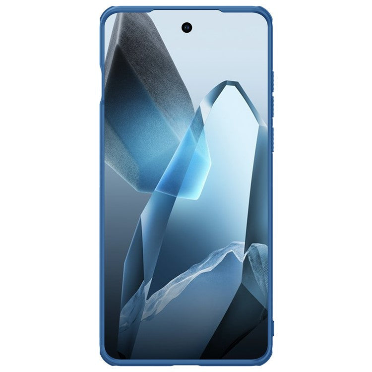 NILLKIN Frosted Shield Pro For OnePlus 13 Case Matte PC+TPU Phone Cover - Blue