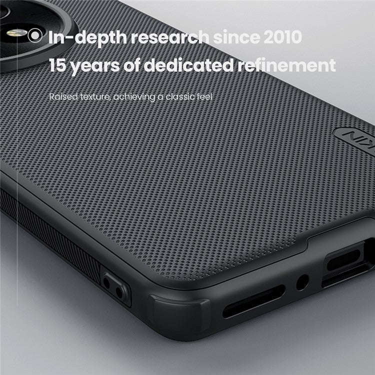 NILLKIN Frosted Shield Pro For OnePlus 13 Case Matte PC+TPU Phone Cover - Blue