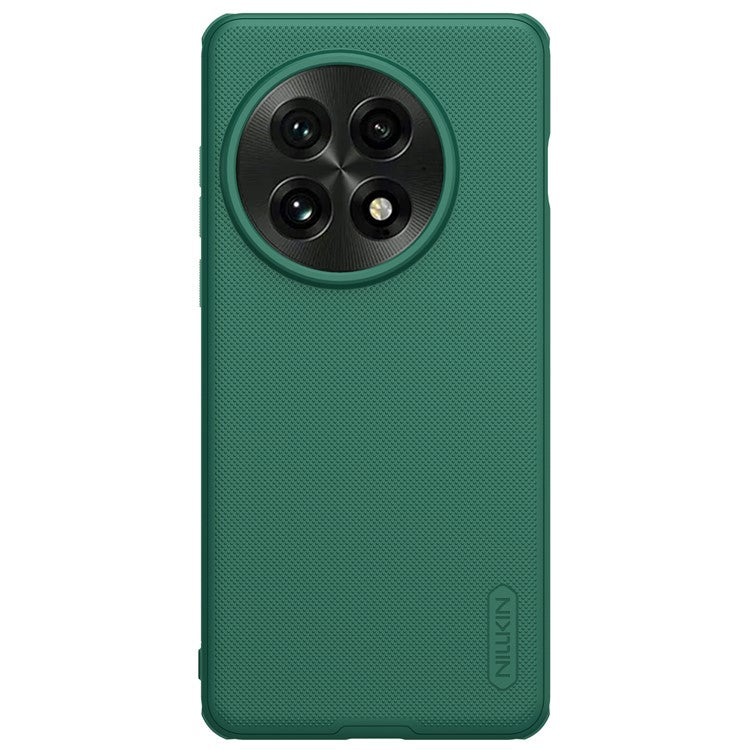 NILLKIN Frosted Shield Pro For OnePlus 13 Case Matte PC+TPU Phone Cover - Green
