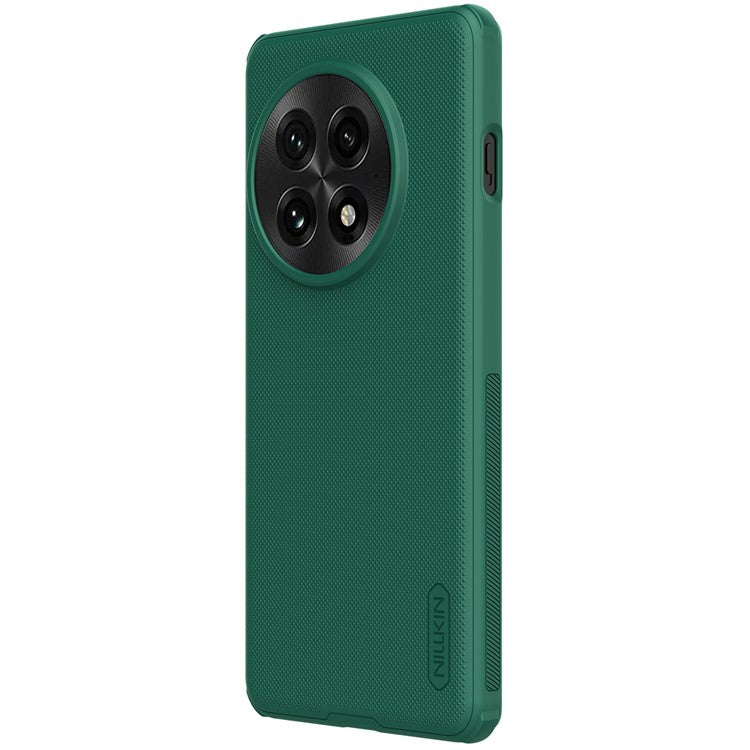 NILLKIN Frosted Shield Pro For OnePlus 13 Case Matte PC+TPU Phone Cover - Green