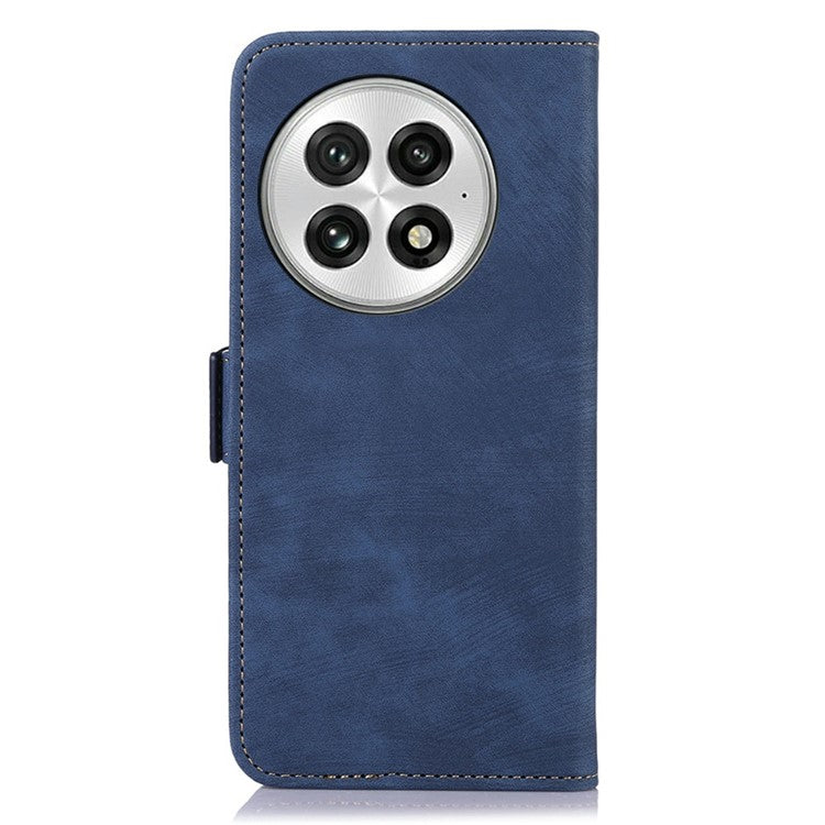 ABEEL For OnePlus 13 Wallet Phone Case Retro Leather Flip Cover with Stand - Blue