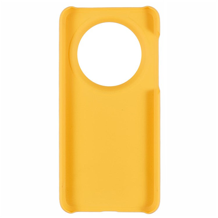 For Huawei Mate 70 Pro+ / 70 Pro Case Hard PC Frosted Minimalist Phone Cover - Yellow
