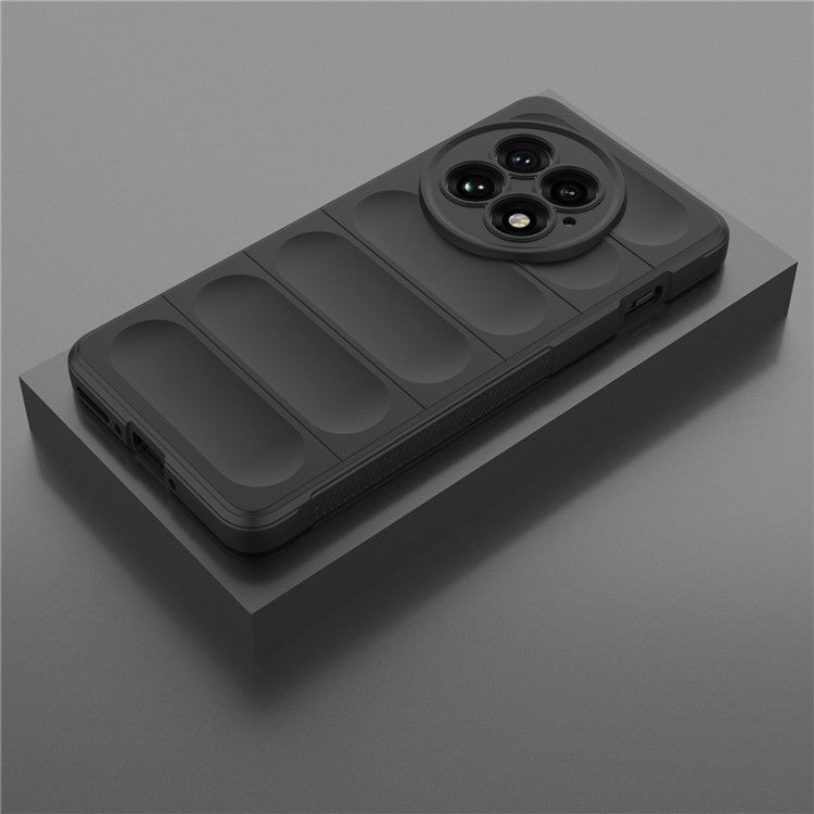 For OnePlus 13 Case Anti-Drop Soft TPU Rugged Phone Back Cover - Black