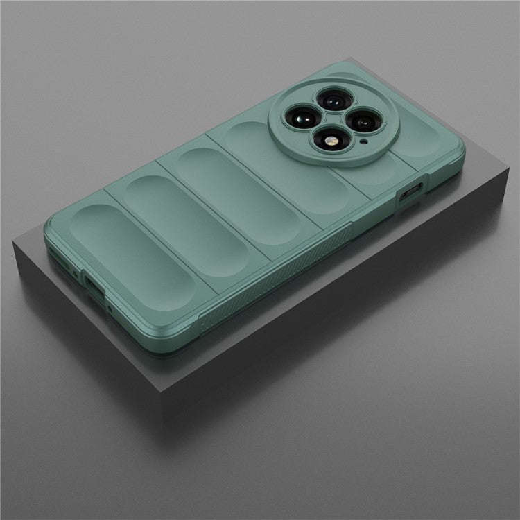 For OnePlus 13 Case Anti-Drop Soft TPU Rugged Phone Back Cover - Green