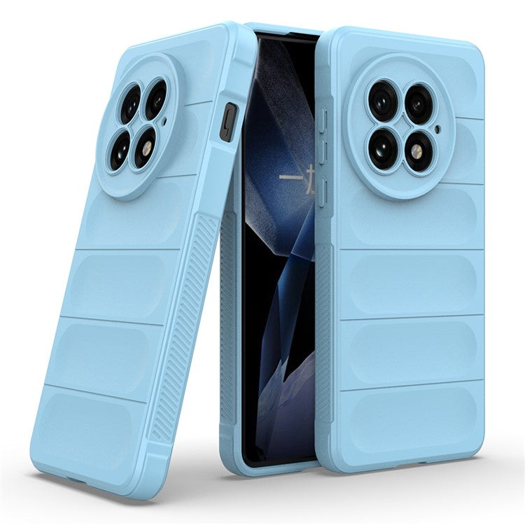 For OnePlus 13 Case Anti-Drop Soft TPU Rugged Phone Back Cover - Baby Blue